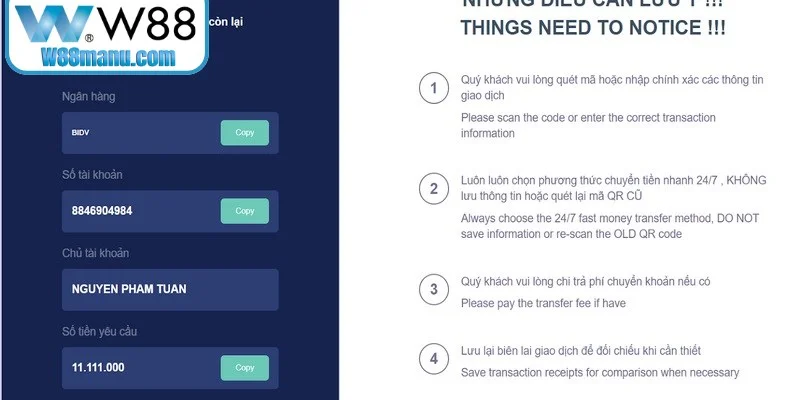 Nạp tiền KUBET được đánh giá cao nhờ cung cấp đa dạng cách thức