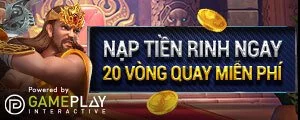 NẠP TIỀN KUBET LIỀN TAY – RINH NGAY 20 VÒNG QUAY MIỄN PHÍ TẠI SLOT GAMEPLAY INTERACTIVE